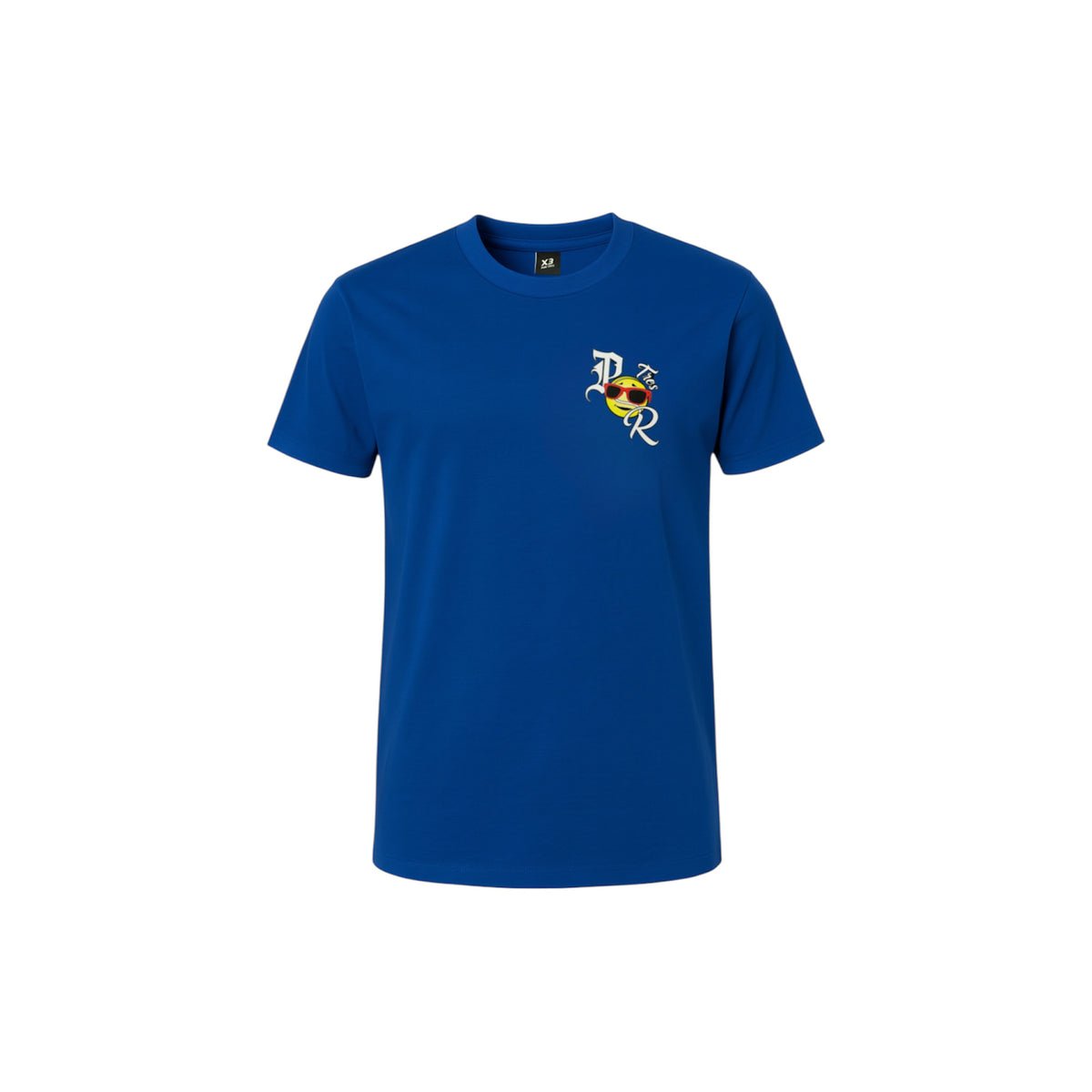 X3 Por Tres EXETER Royal T-shirt Cotone Unisex