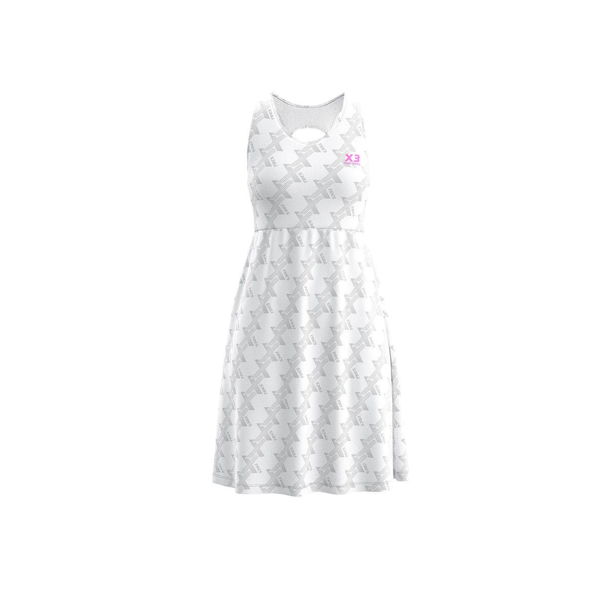X3 Por Tres FRANCIA Vestito Bianco