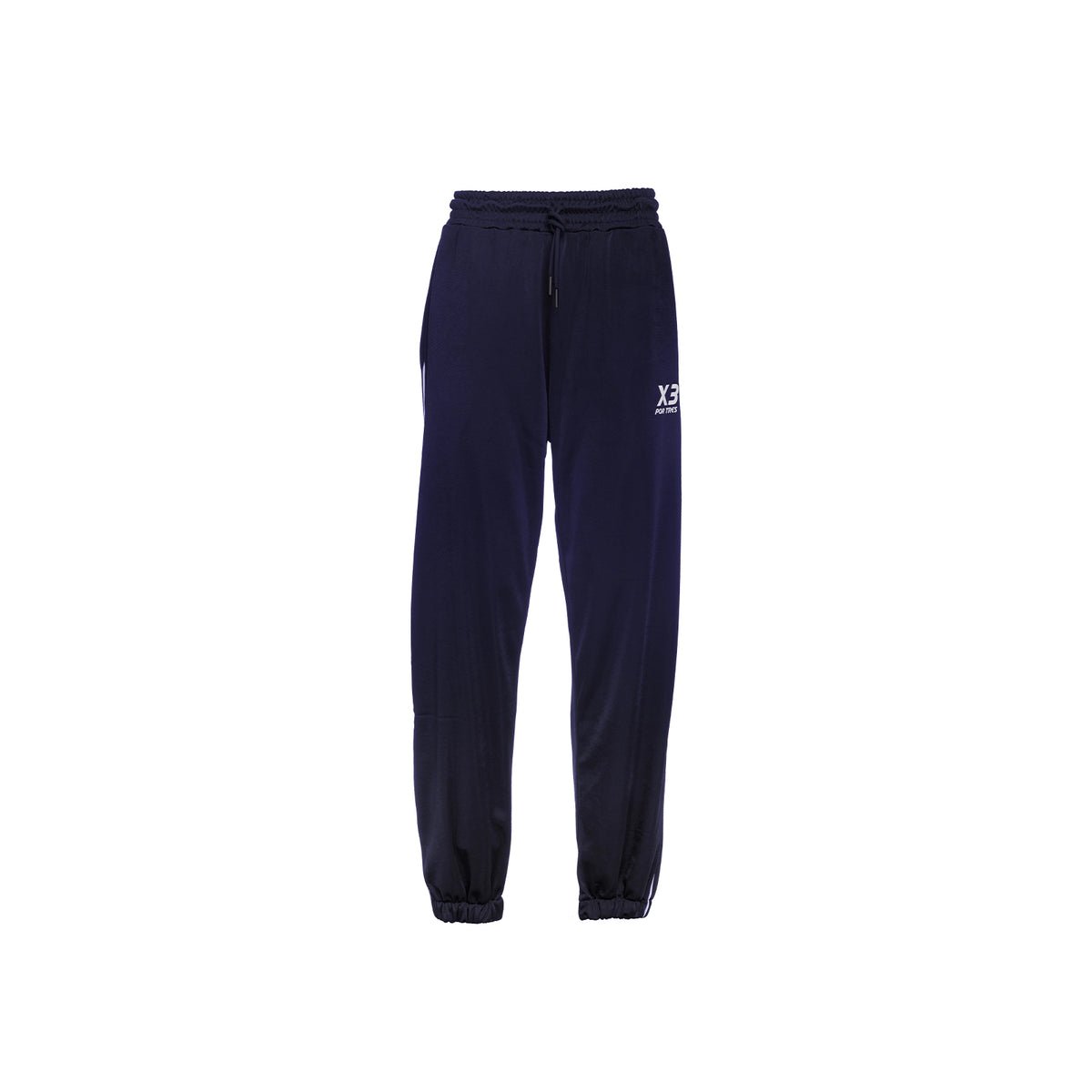 X3 Por Tres GERMANIA Blu- Pantalone in trincerato- mid seson