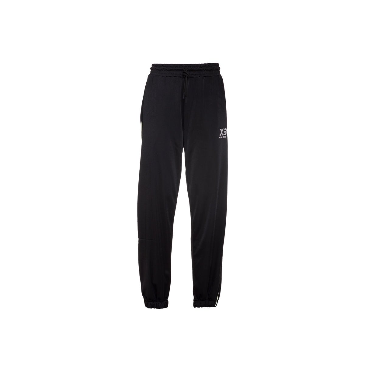 X3 Por Tres GERMANIA Nero- pantalone in trincerato- mid seson
