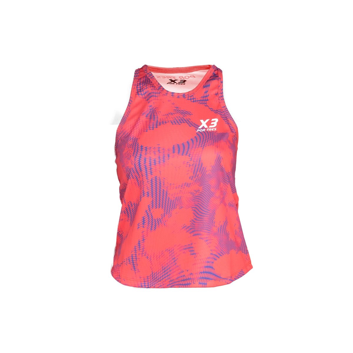 X3 Por Tres IBIZA Corallo - Canotta Donna