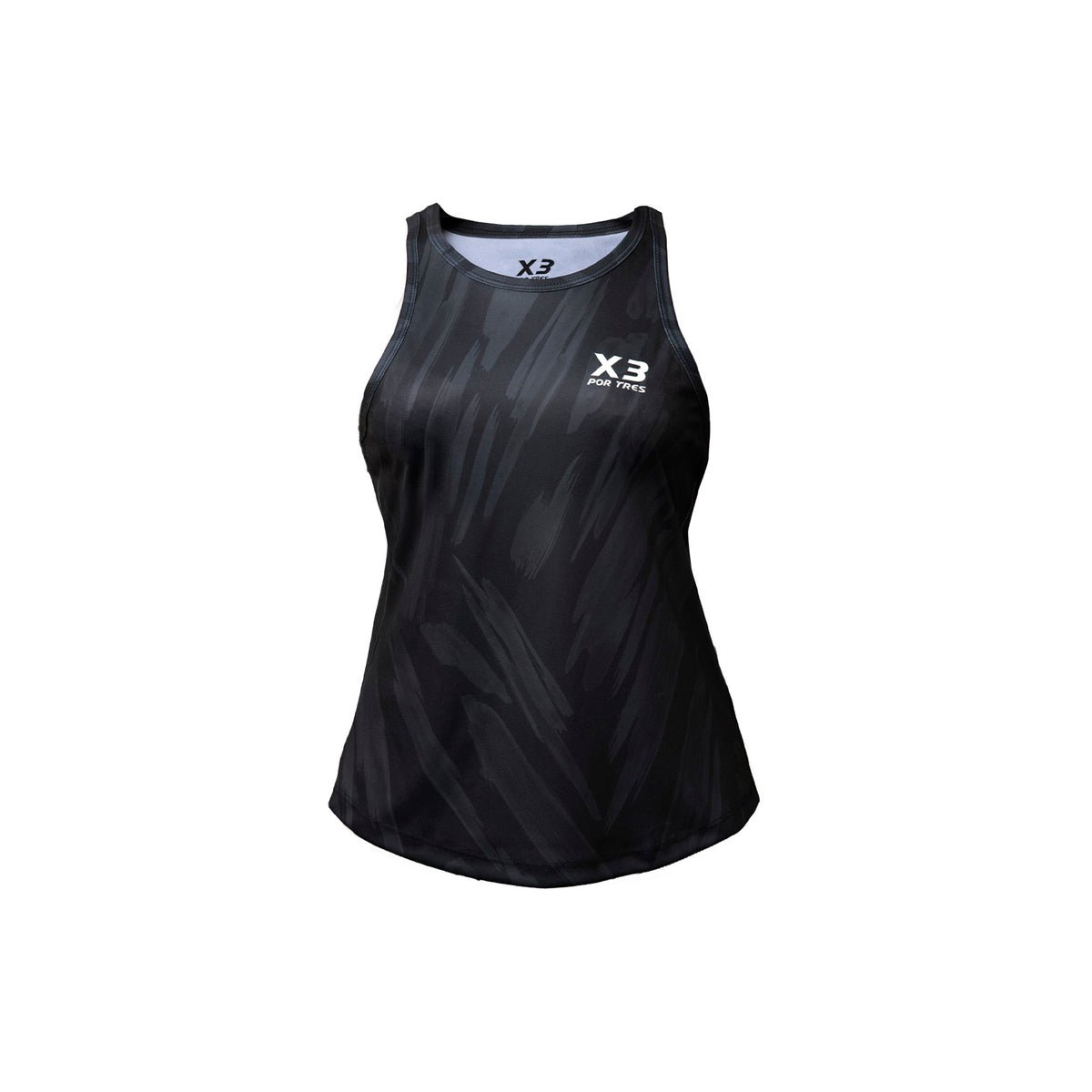 X3 Por Tres LISBONA Nero Canotta Donna