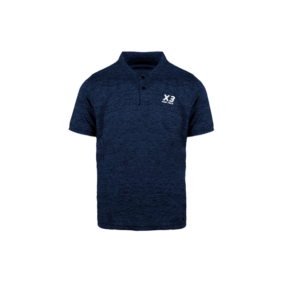 X3 Por Tres LIVERPOOL Blu - Polo in tessuto tecnico