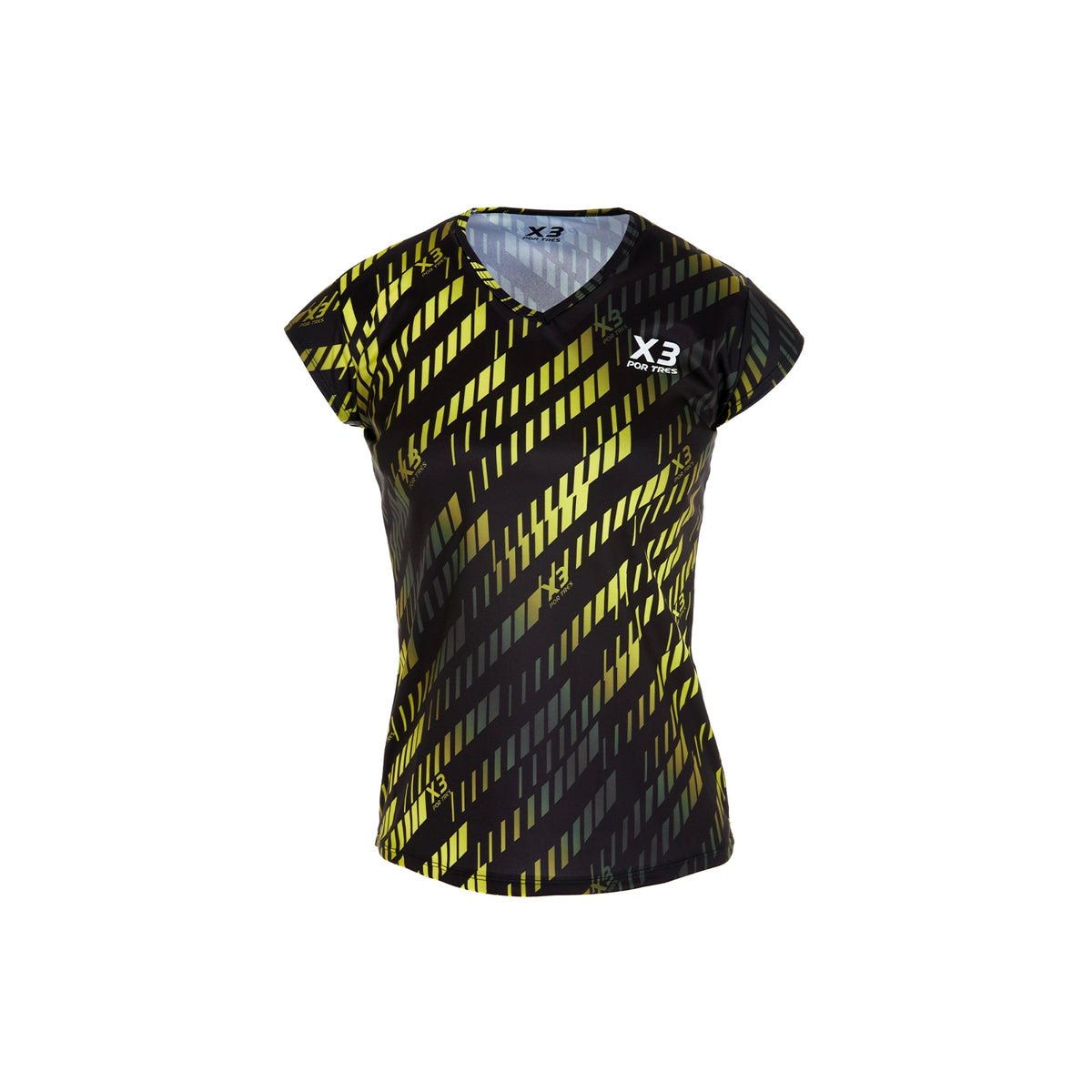 X3 Por Tres LUGO Gialla T-shirt Donna