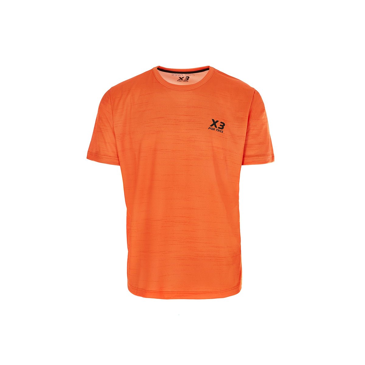 X3 Por Tres MADRID Arancione T-shirt Uomo