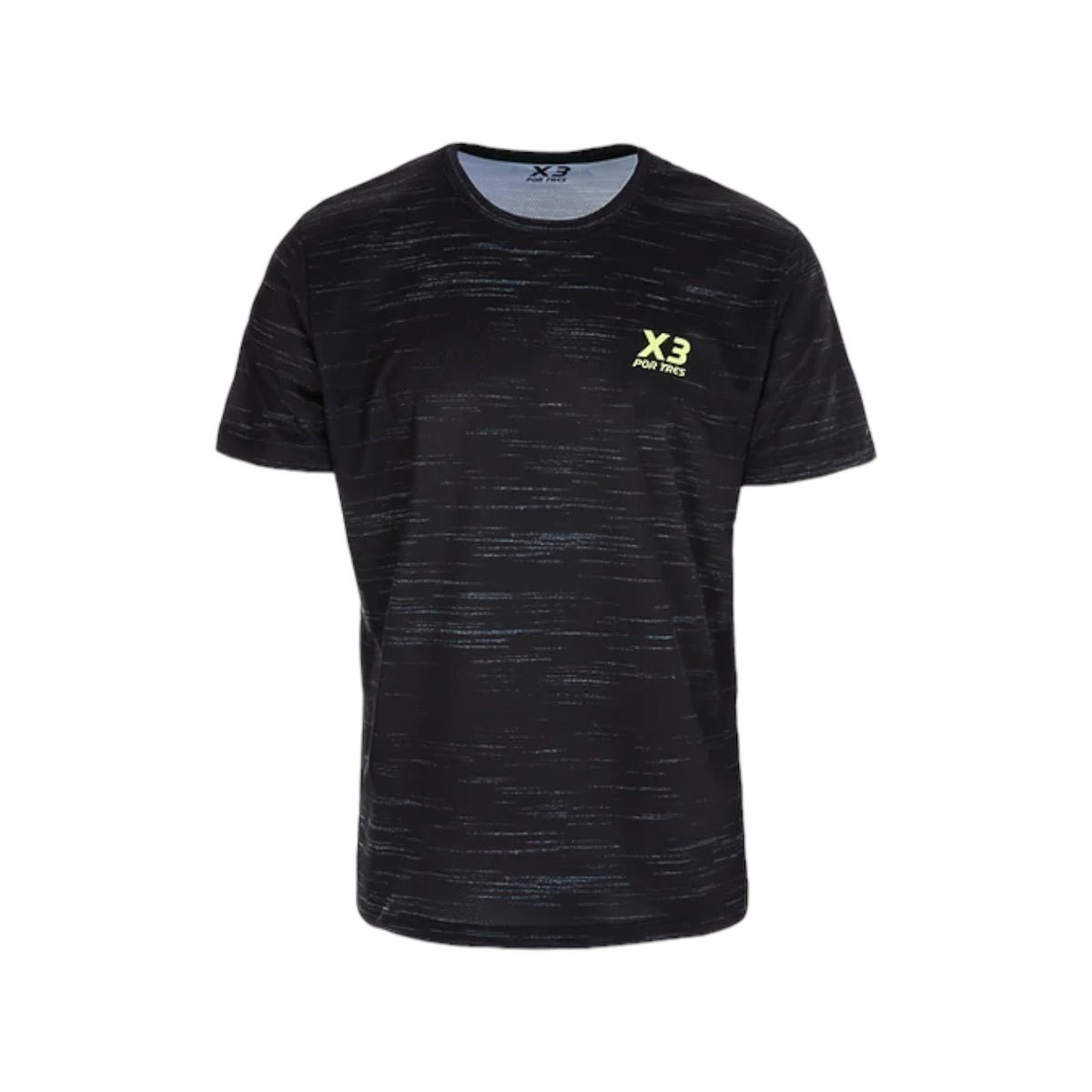 X3 Por Tres MADRID Nero T-shirt Uomo
