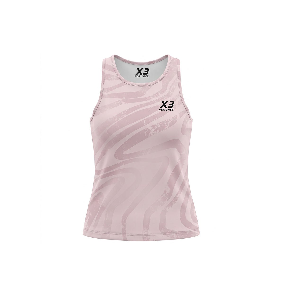 X3 Por Tres MALESIA Rosa Canotta Donna