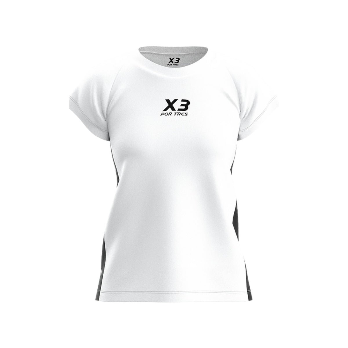 X3 Por Tres MALMO Bianca T-shirt Donna