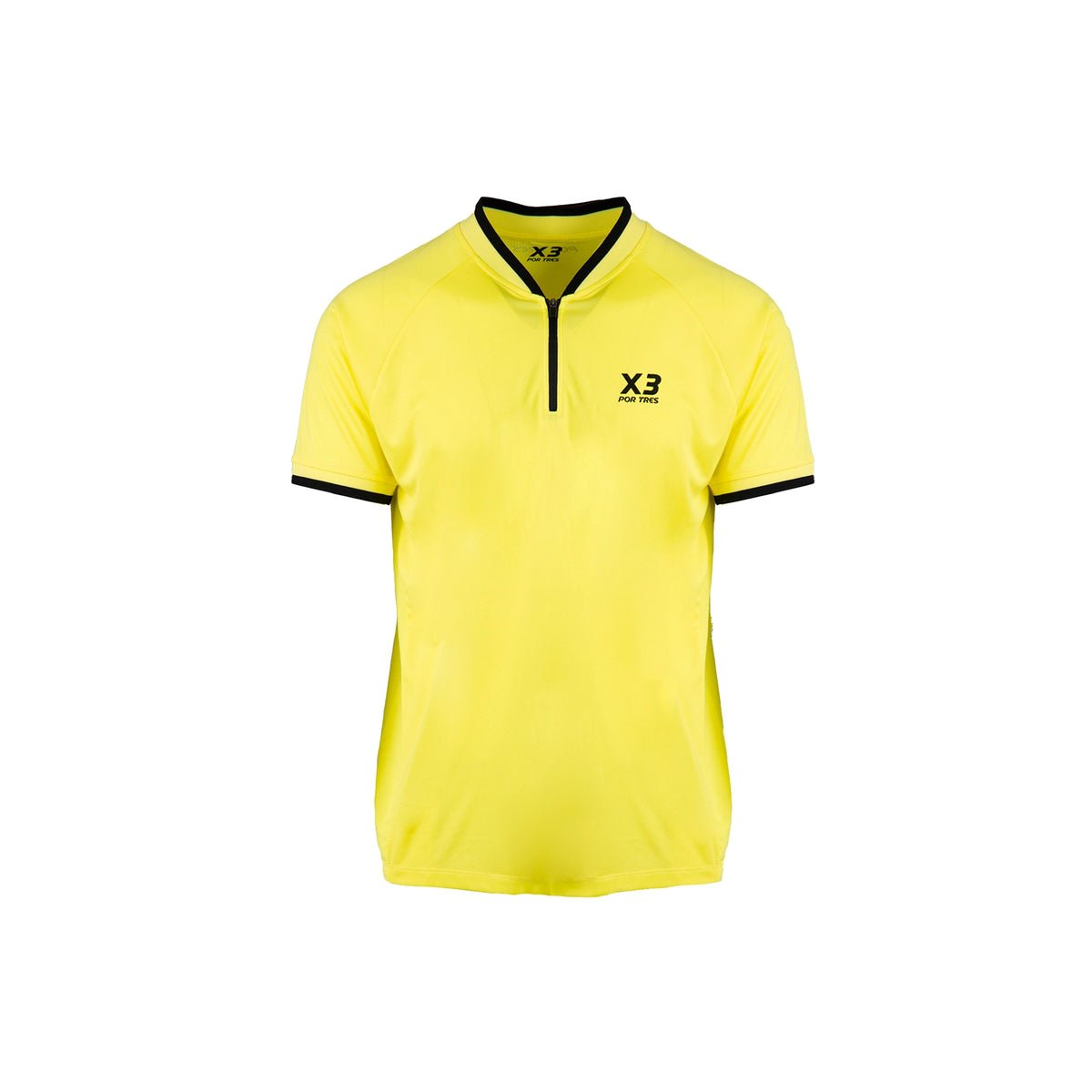 X3 Por Tres MANCHESTER Giallo - Polo in Tessuto Tecnico
