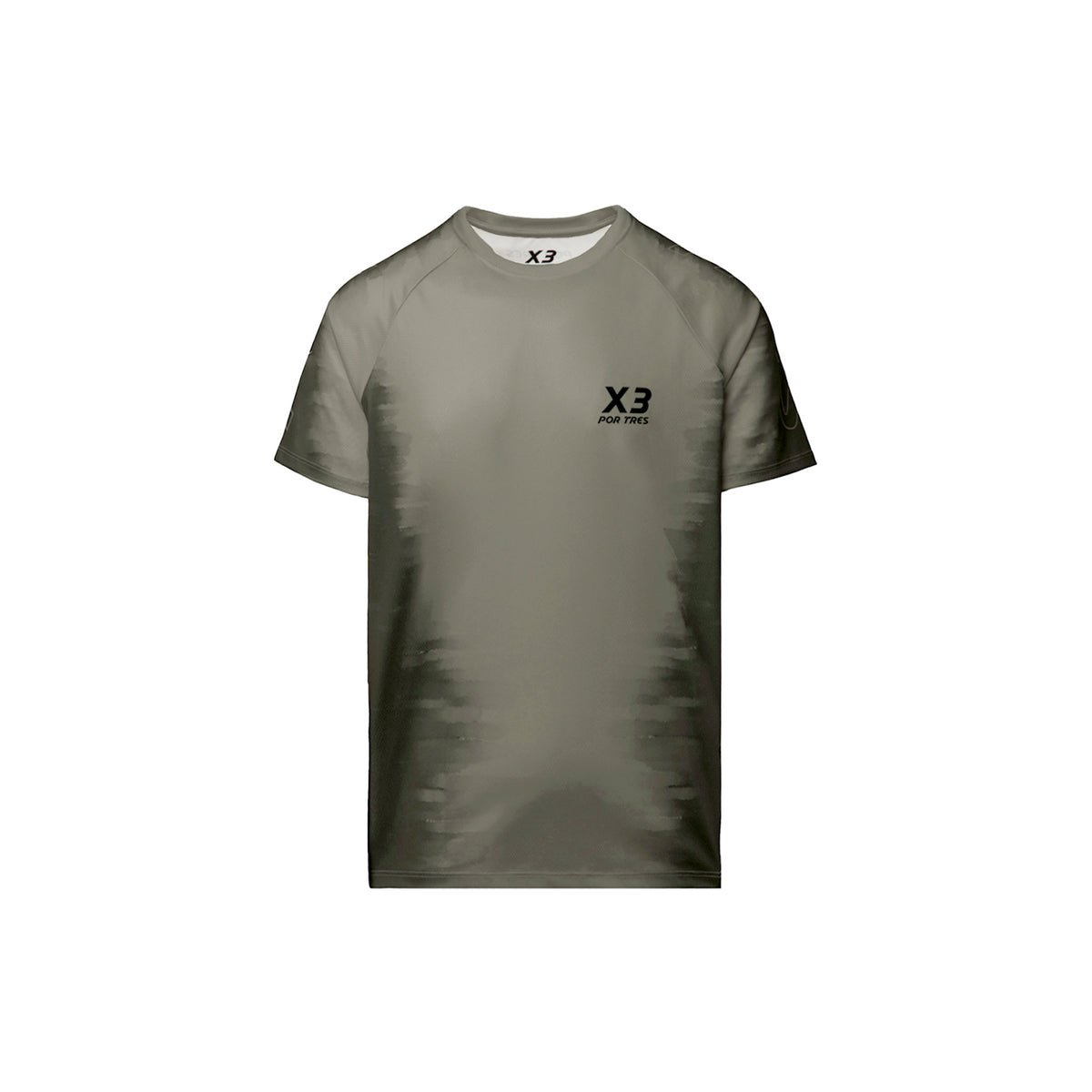 X3 Por Tres MARRAKECH Verde Militare T-shirt Uomo