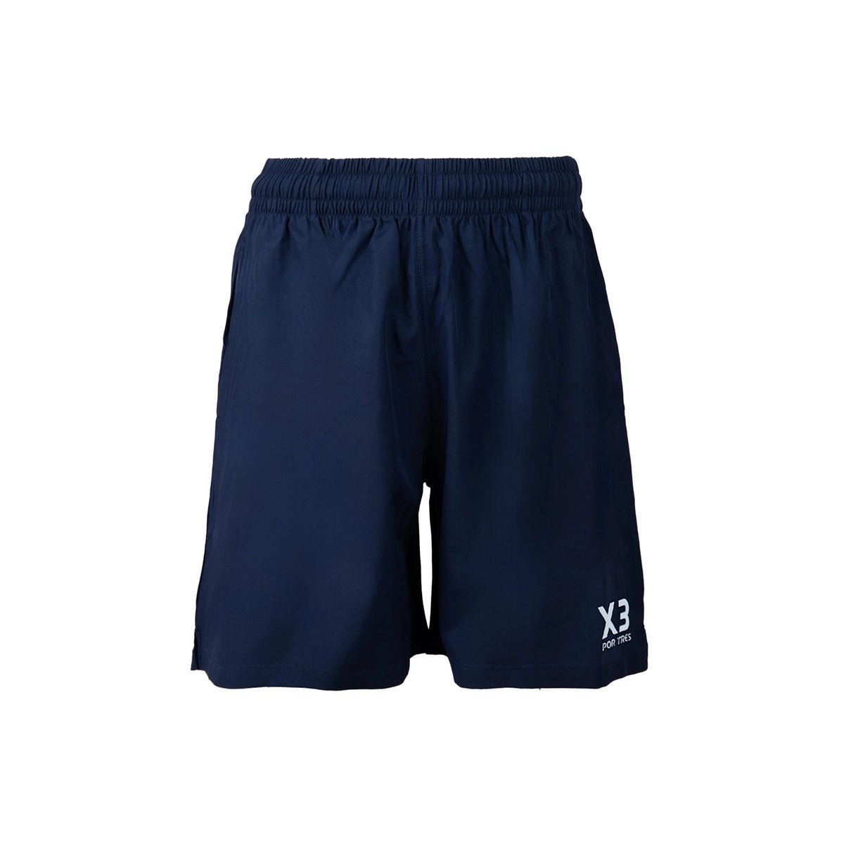 X3 Por Tres MENDOZA Blu - Pantaloncino in Tessuto tecnico