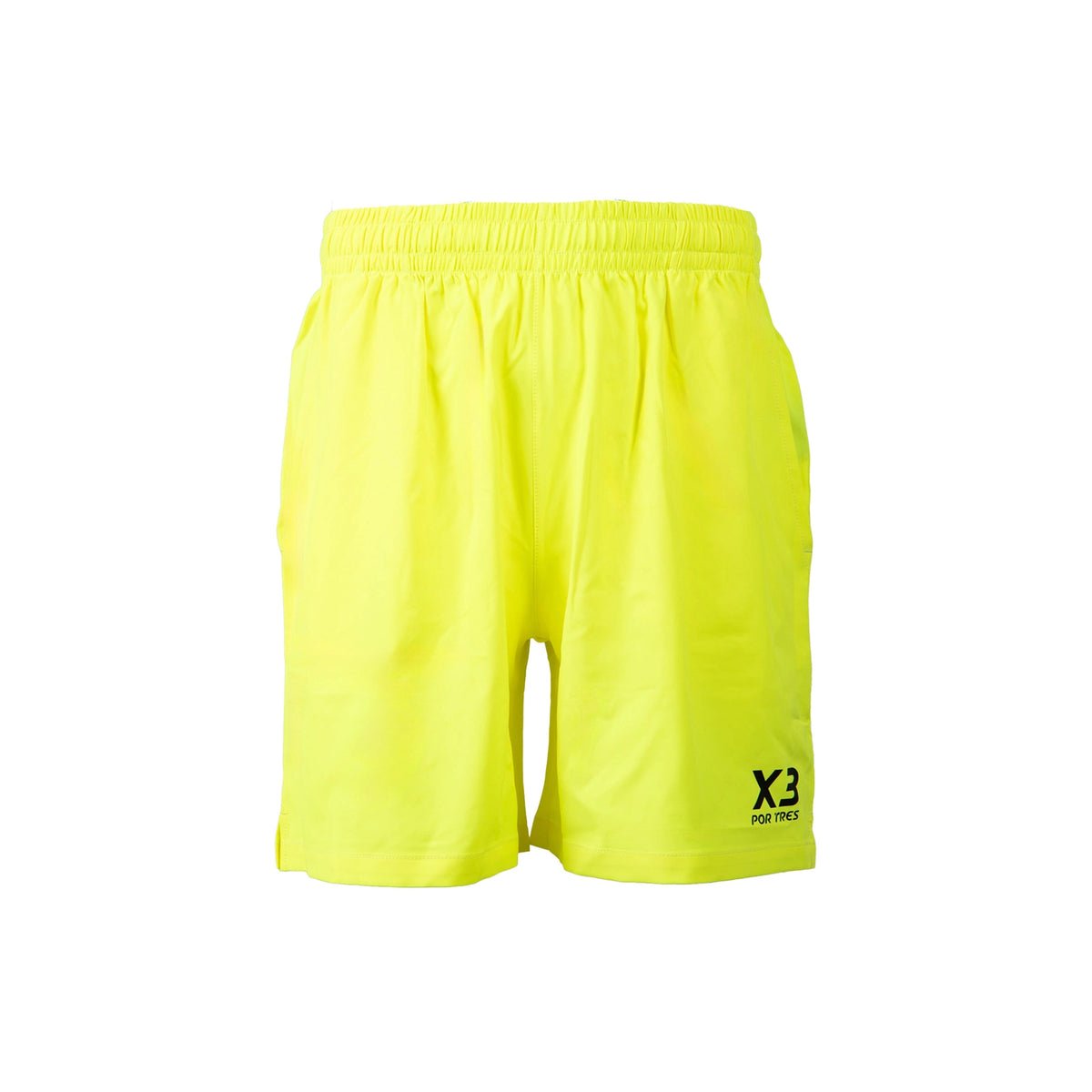 X3 Por Tres MENDOZA Giallo - Pantaloncino in Tessuto tecnico