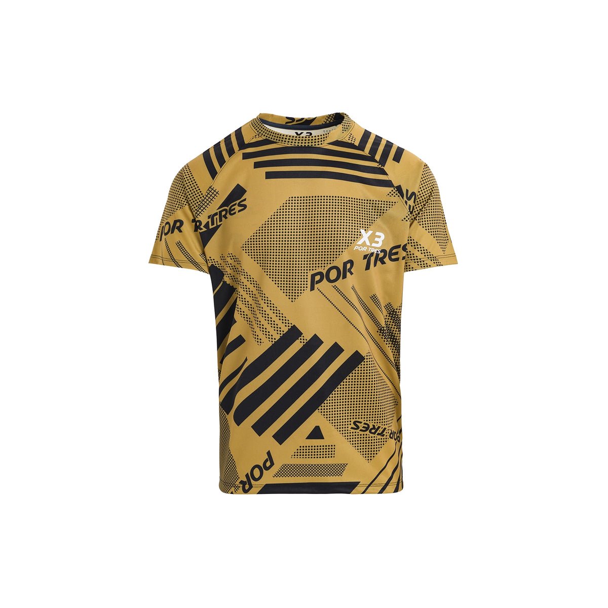 X3 Por Tres MILANO Oro T-shirt Uomo