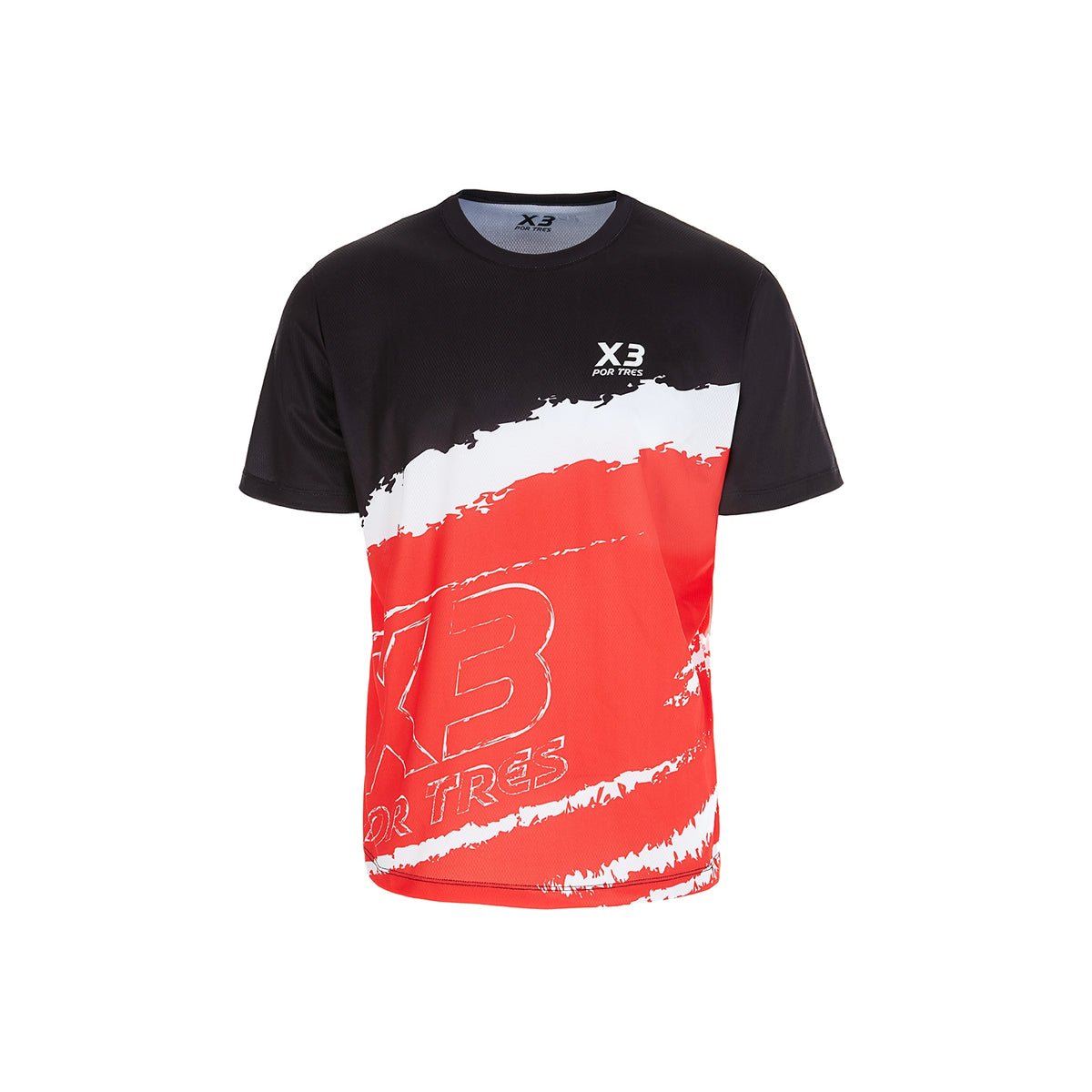 X3 Por Tres MINORCA Rossa T-shirt Uomo