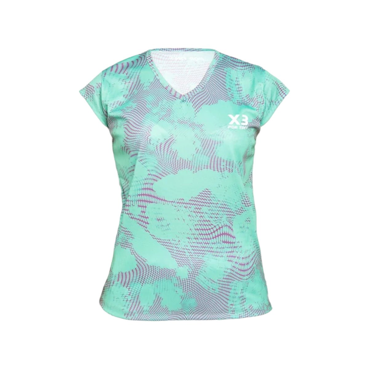 X3 Por Tres MYKONOS Tiffany T-shirt Donna