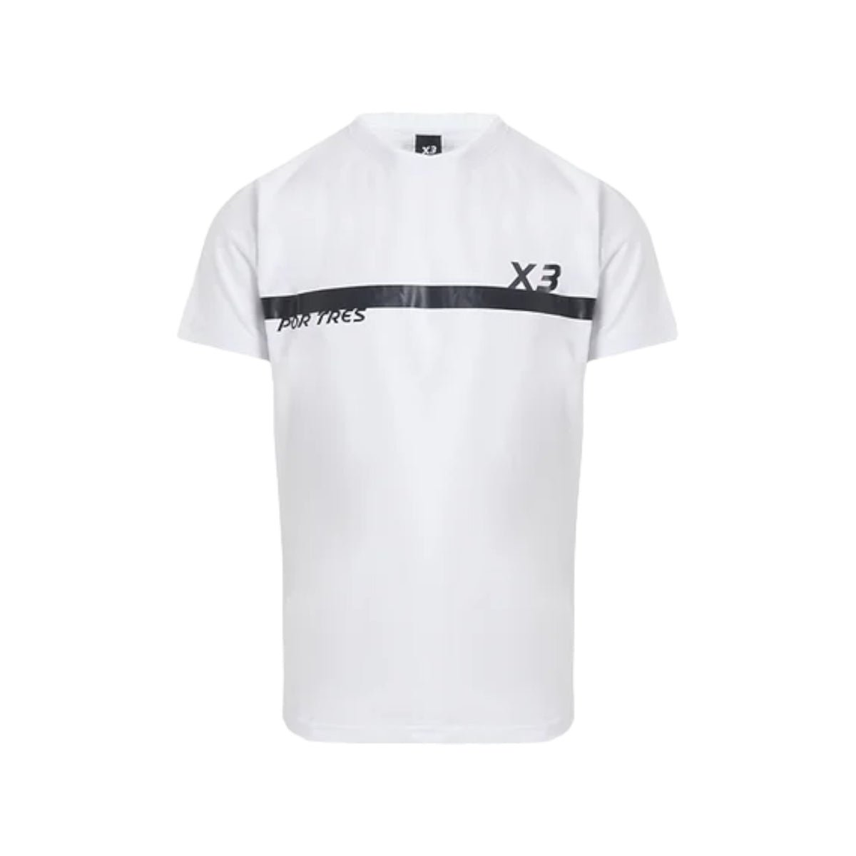 X3 Por Tres NEDERLAND Bianco T-shirt Kids