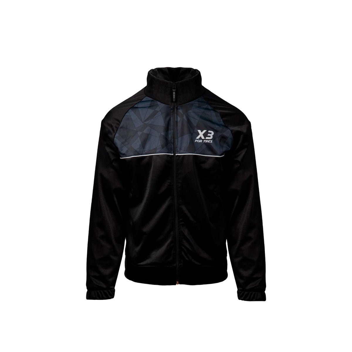 X3 Por Tres NORVEGIA Nero- Giacca full zip in trincerato