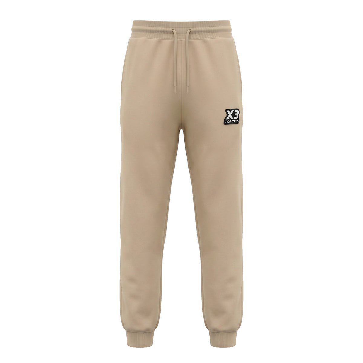 X3 Por Tres OTTAWA Beige - Pantalone donna felpa