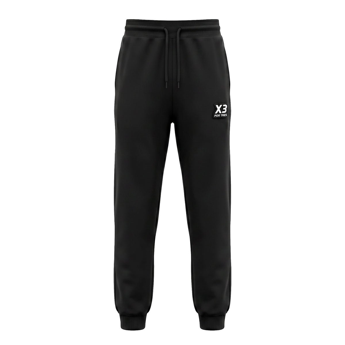 X3 Por Tres OTTAWA Nero - Pantalone donna felpa