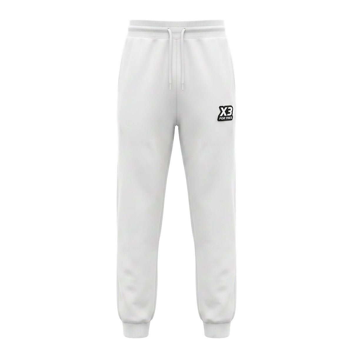 X3 Por Tres OTTAWA Off White - Pantalone donna felpa