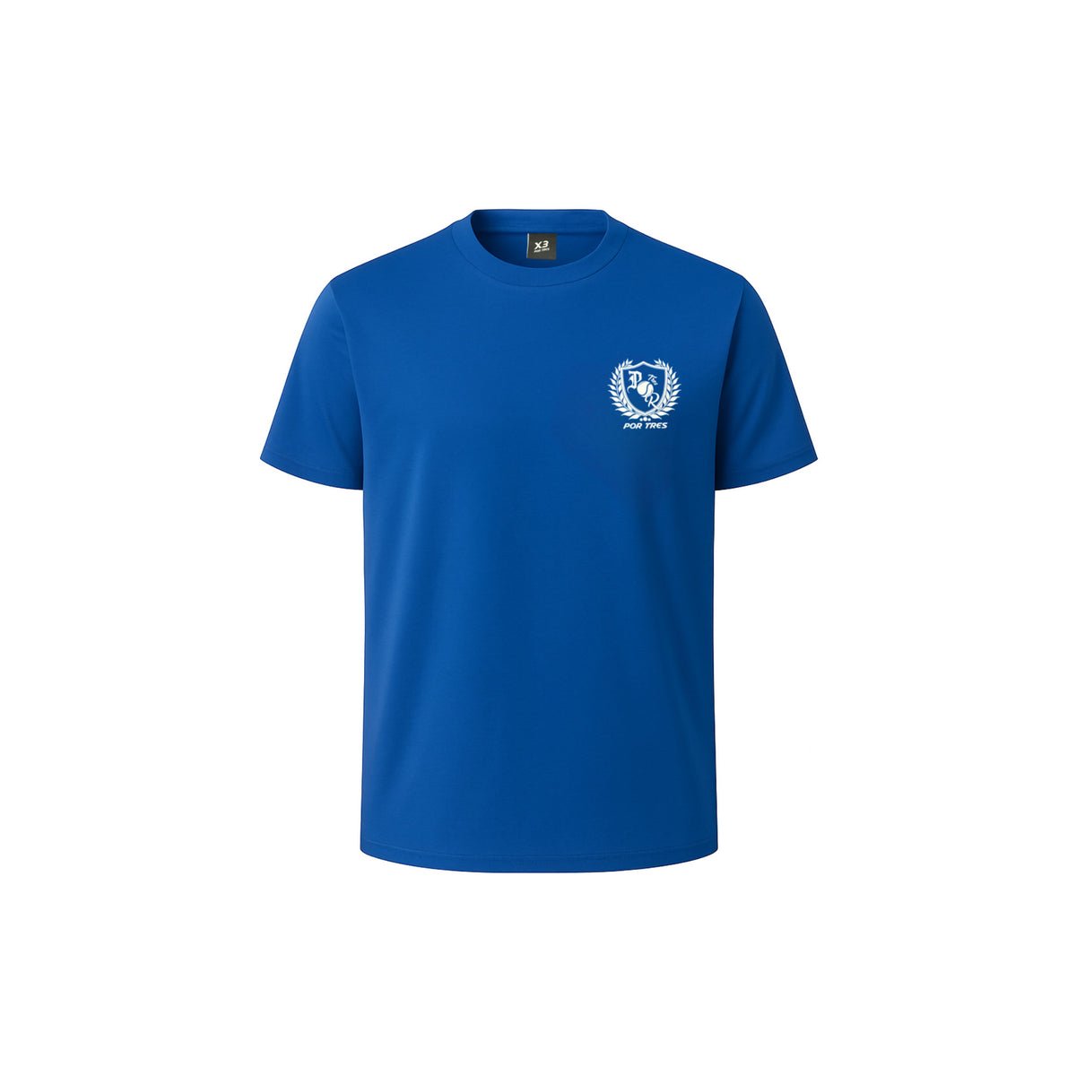 X3 Por Tres PRESTON Royal - T-shirt Cotone