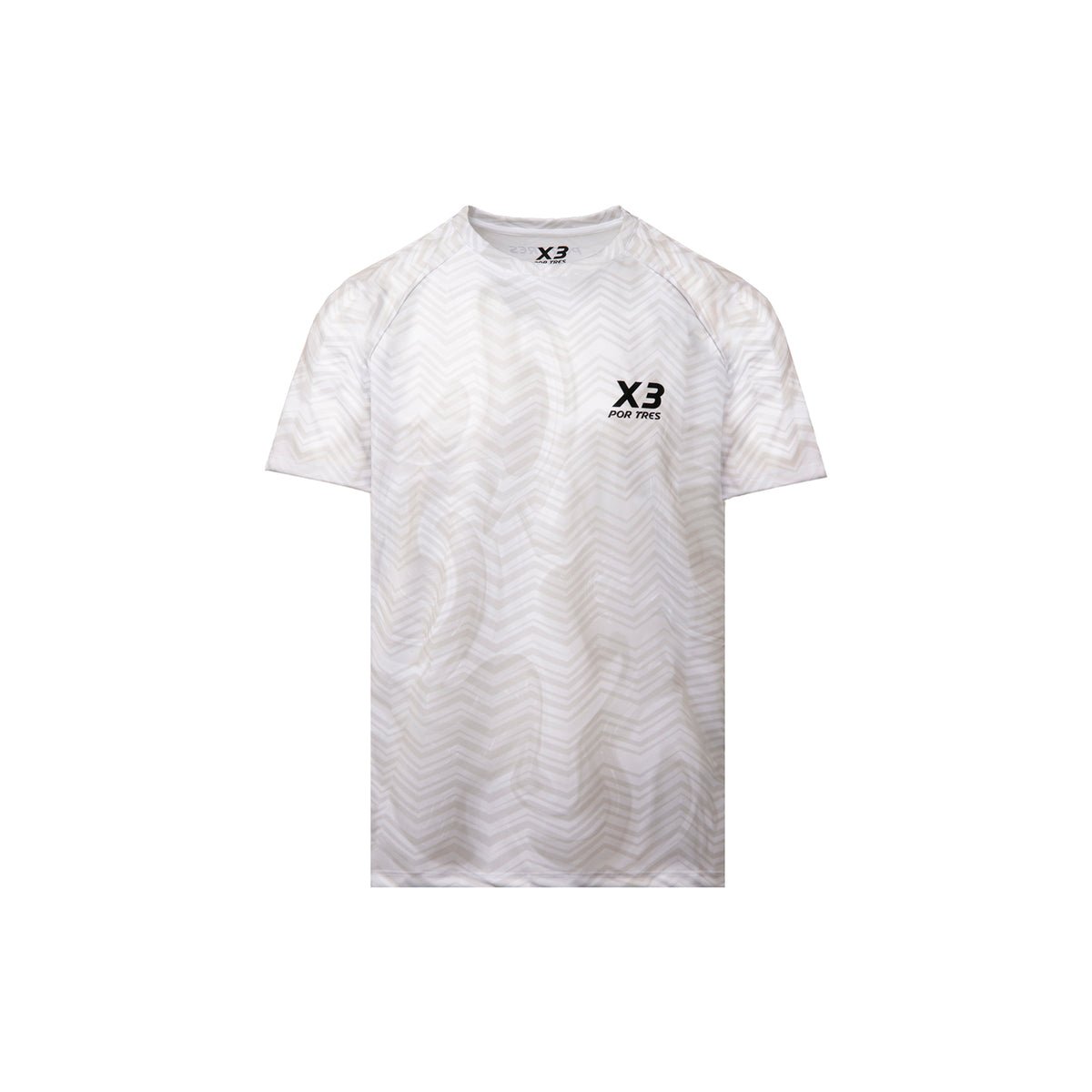 X3 Por Tres RABAT Bianco T-shirt Uomo