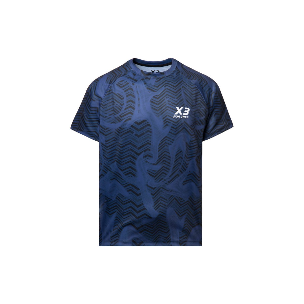 X3 Por Tres RABAT Blu T-shirt Uomo