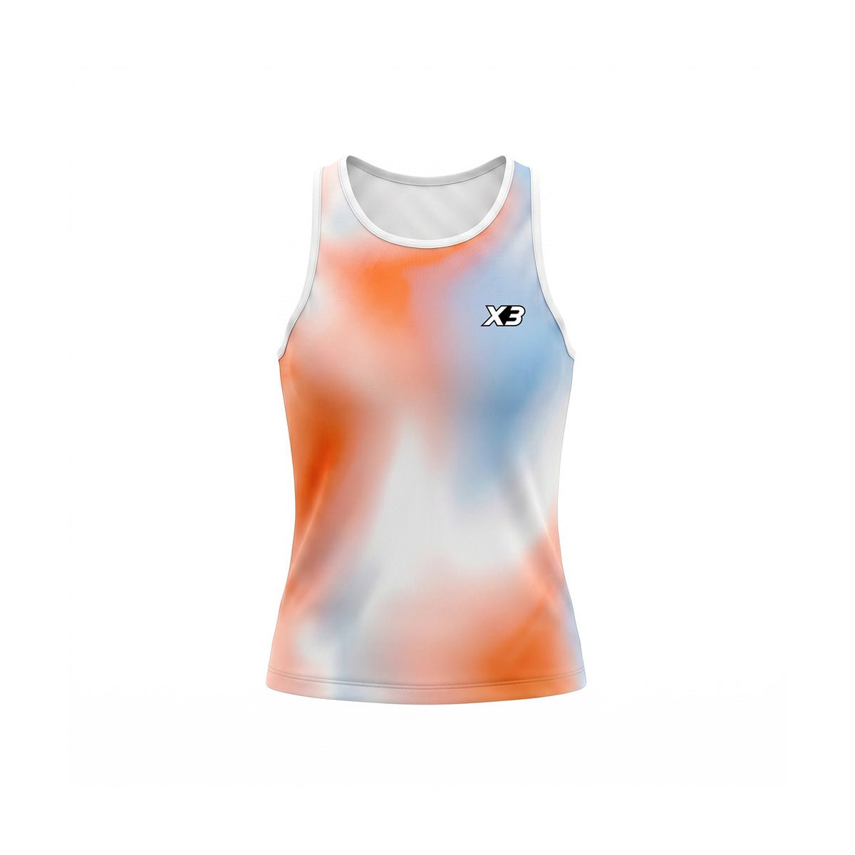 X3 Por Tres RECIFE Orange Canotta Donna