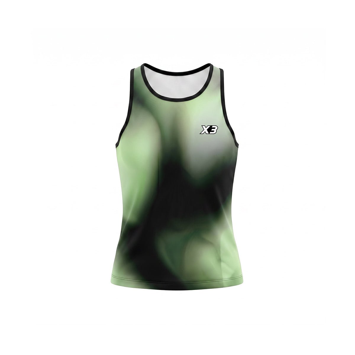 X3 Por Tres Recife Verde Canotta Donna