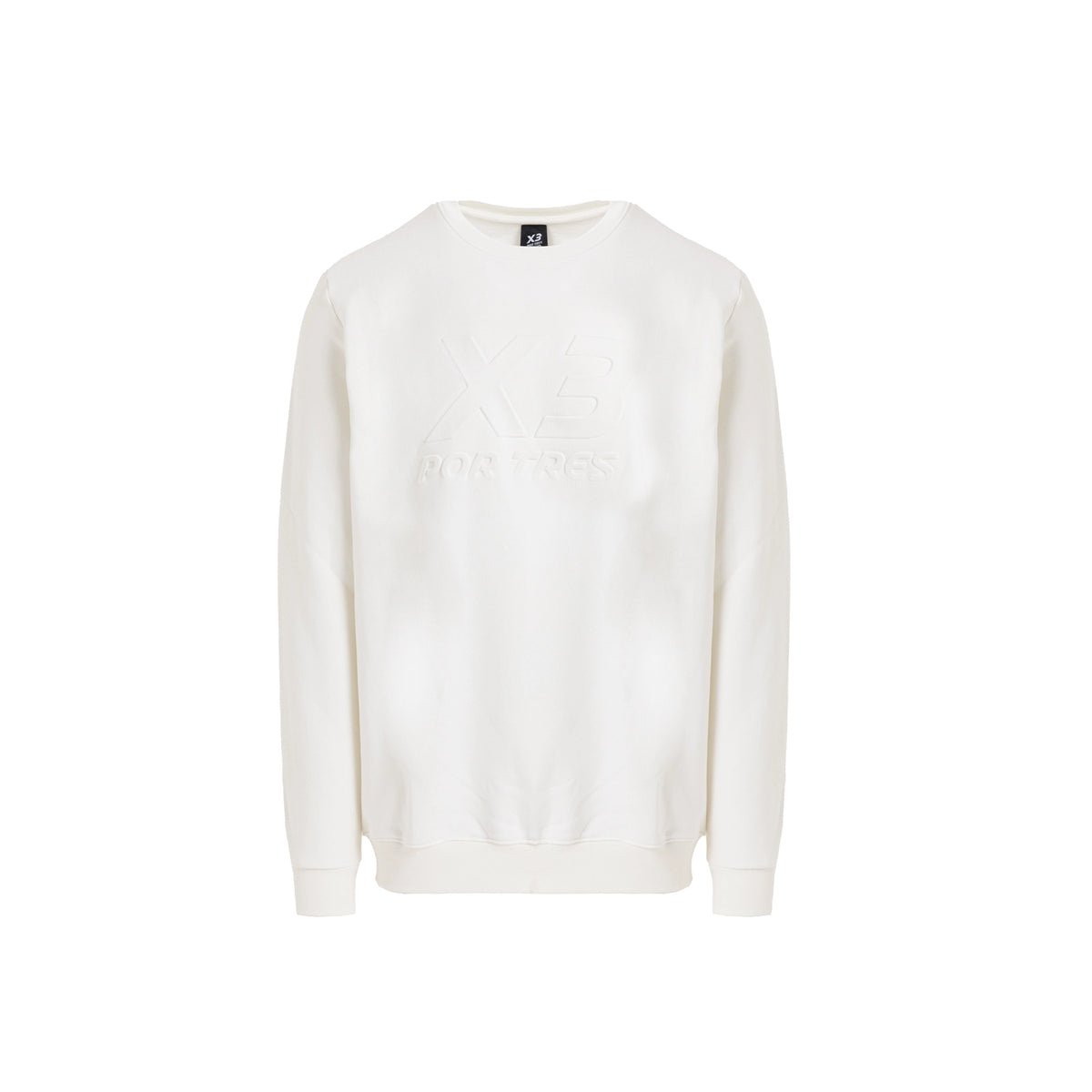 X3 Por Tres REPUBBLICA DOMENICANA Off White Felpa Uomo