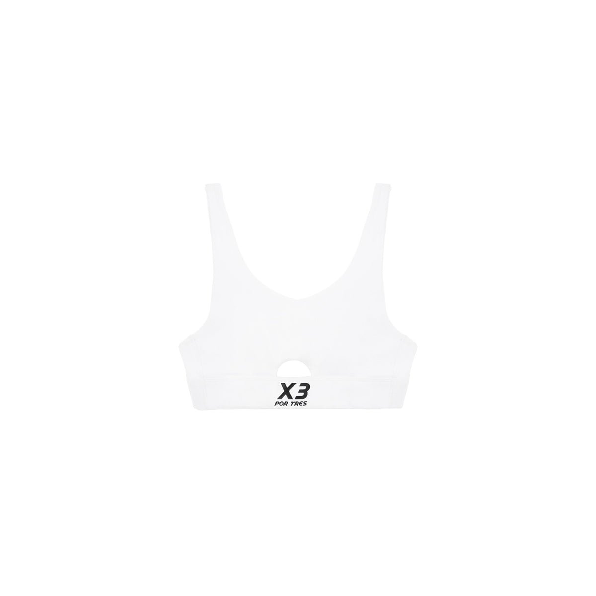 X3 Por Tres ROTTERDAM Bianco Top Donna