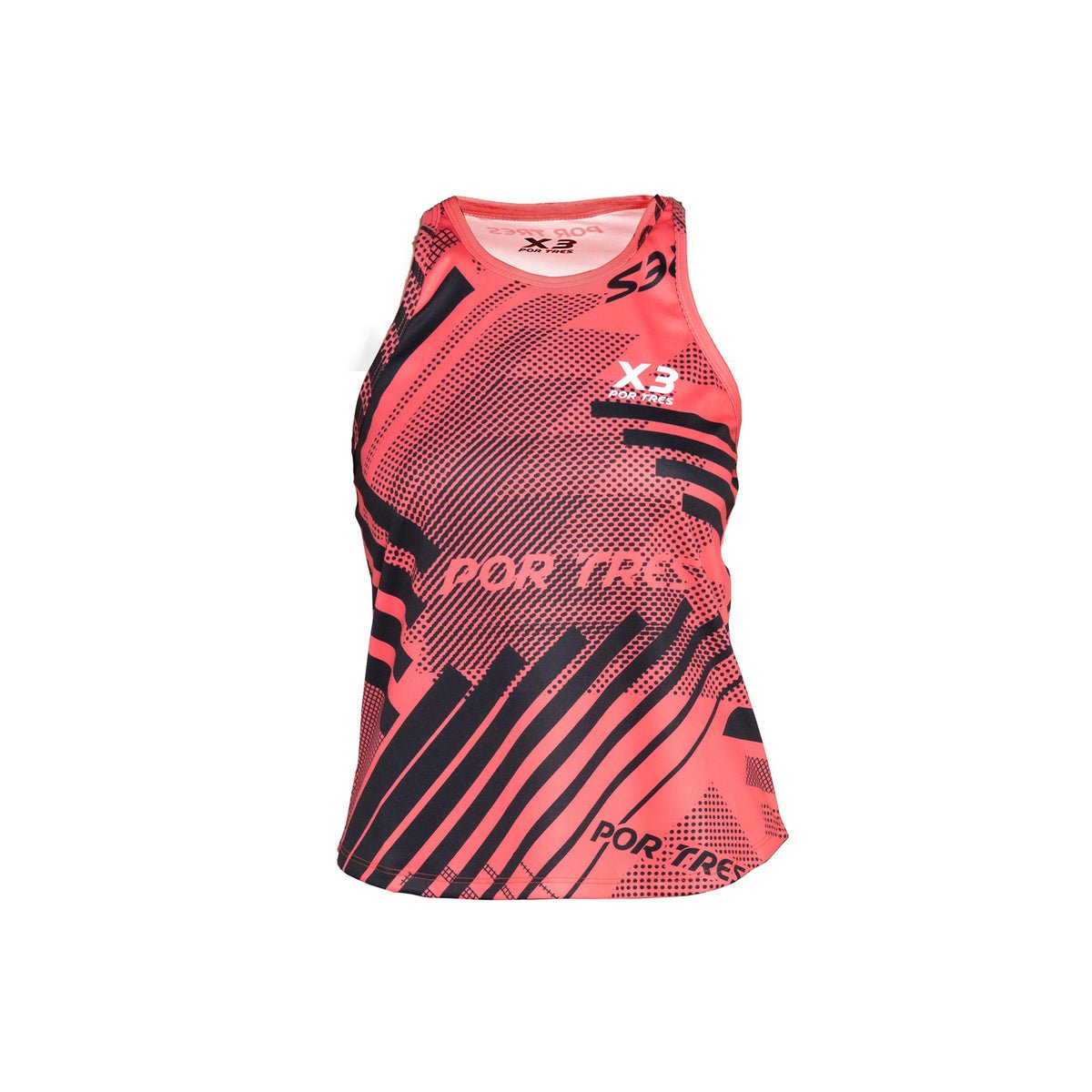 X3 Por Tres SANTA CRUZ Salmone Canotta Donna