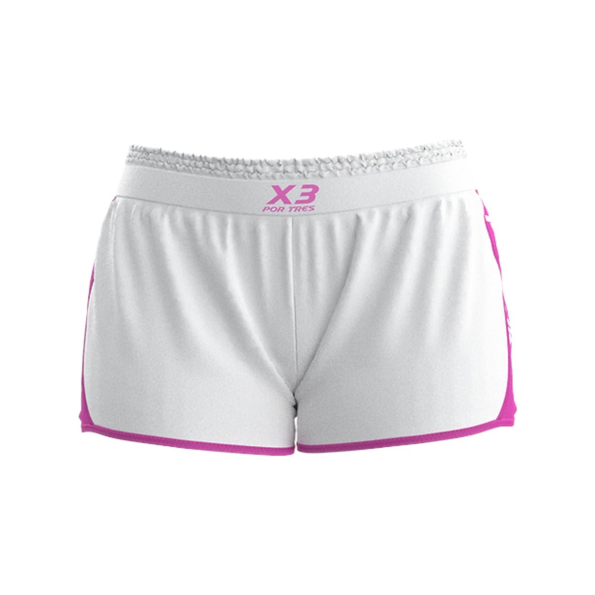 X3 Por Tres SARDEGNA Bianco Pantaloncino Donna