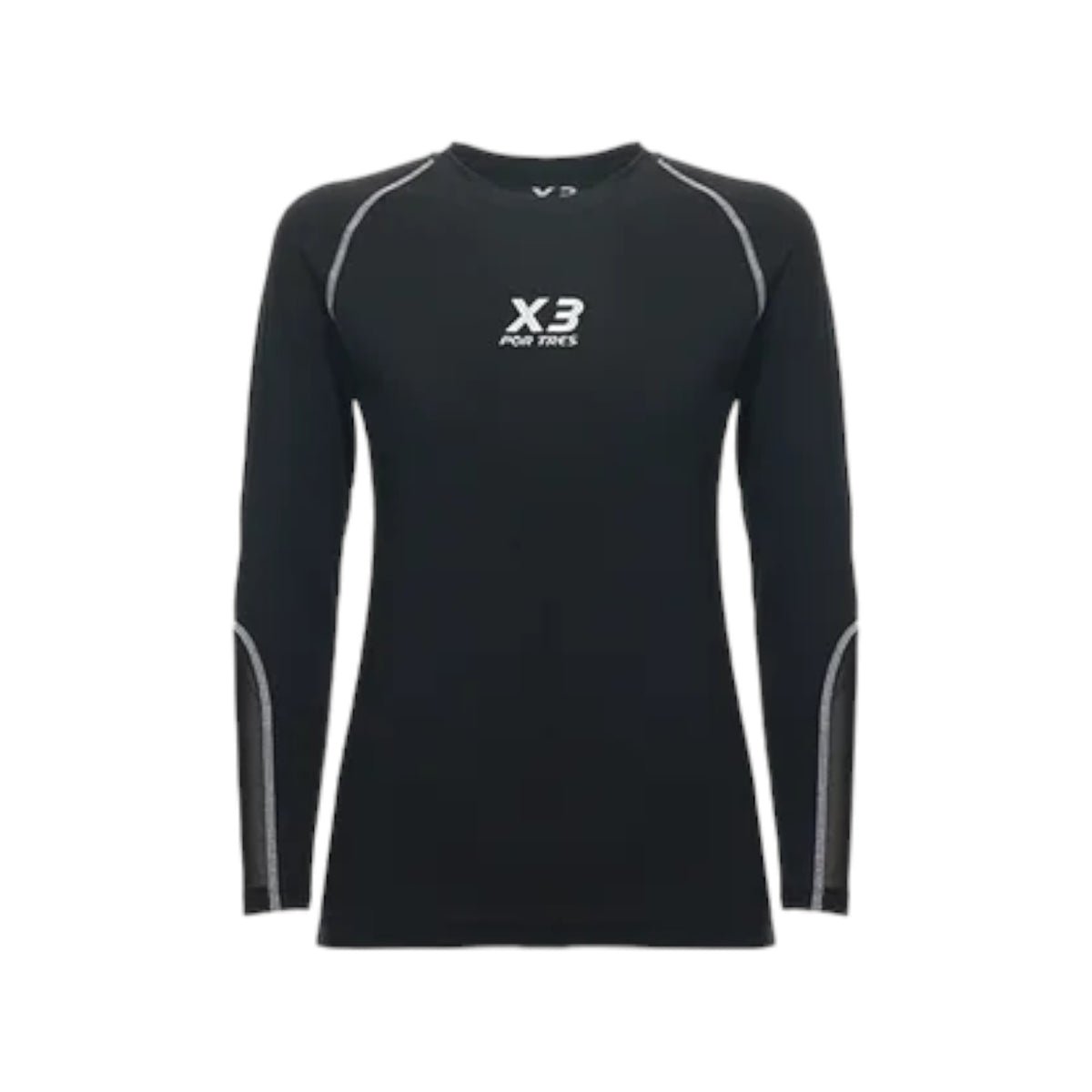 X3 Por Tres SIVIGLIA Nera T-shirt termica Donna