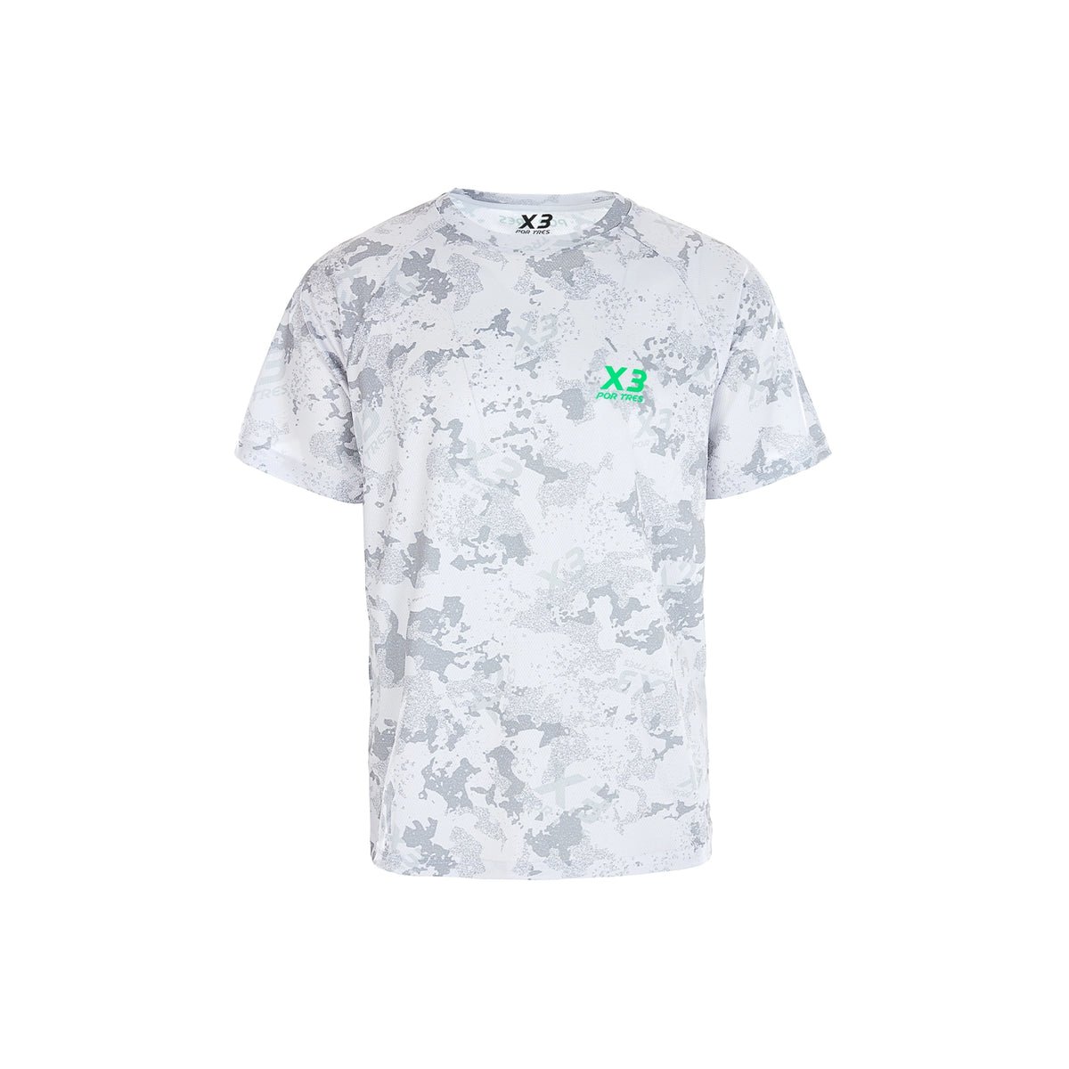 X3 Por Tres T-shirt Valencia Uomo Bianco