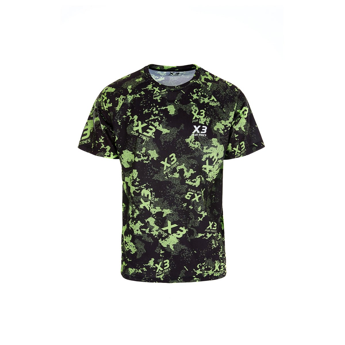 X3 Por Tres T-shirt Valencia Uomo Verde