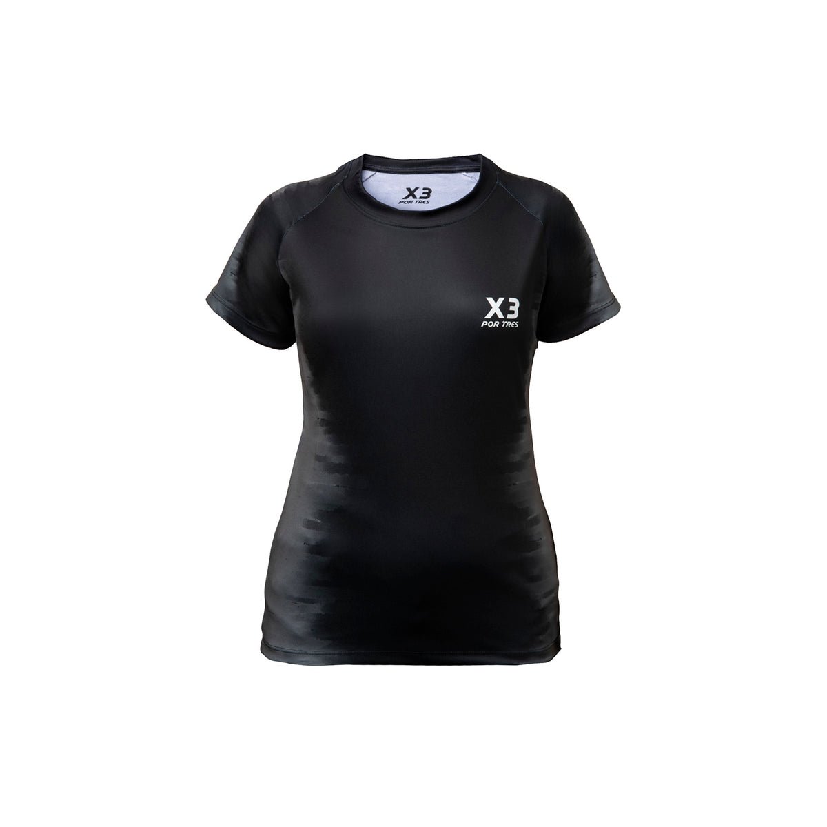 X3 Por Tres TANGERI Nero T-shirt Donna