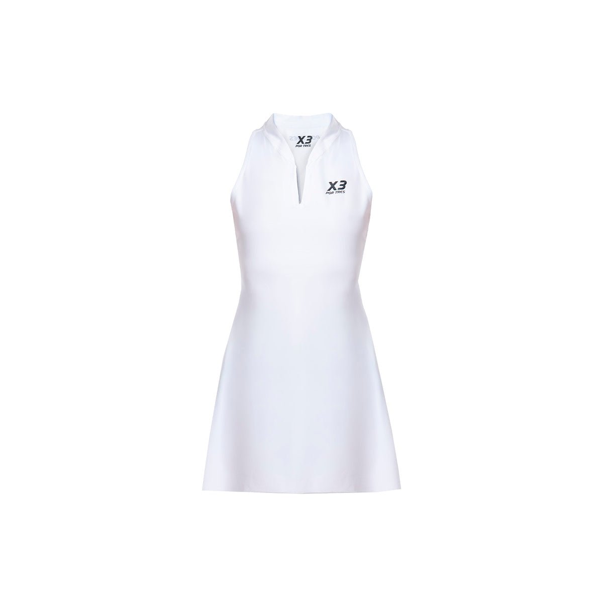 X3 Por Tres UNGHERIA Bianco Vestito
